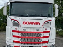 SCANIA S 590 6x2 V8 Lift Hydraulik Leder Voll