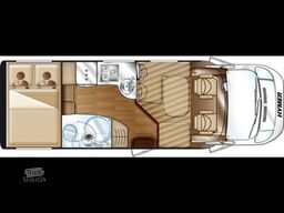 HYMER-ERIBA Tramp 614 CL 3,85 t, Zusatzluftfeder, Markise