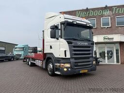 SCANIA R240 R420 6X2 Machine transporter with ramps and