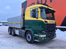 Scania R 580 6x4 RETARDER / BOX L=4922 mm