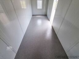 Elipo® Bürocontainer 6m x 2,4m Isolierter Container Massiv NEU