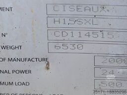 Haulotte H15SXL Diesel, 4x4 Drive, 15m Working Height, 500k