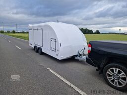 Brian James Race Transporter 384-0060 550cm ankippbar weiß verfügbar