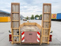 Hirth 1 Achs Tieflader 2m Rampen TÜV neu Top Reifen