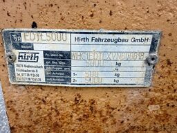 Hirth 1 Achs Tieflader 2m Rampen TÜV neu Top Reifen