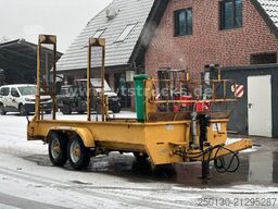 OBERMAIER T89 Tieflader, Maschinentransporter 8,9 t.