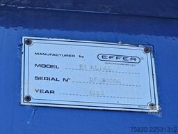 Ginaf X 5240 TS 10x4 / EFFER 108-5S CRANE / KRAN