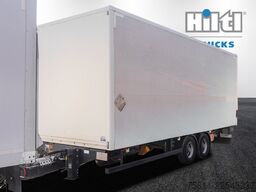 DAF LF 220 12t SAXAS KOFFER + ANHÄNGER MOESLEIN AHK