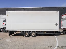 DAF LF 220 12t SAXAS KOFFER + ANHÄNGER MOESLEIN AHK