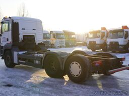 MAN TGS 26.360/ 550 cm chassis/ steered axle