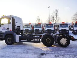 MAN TGS 26.360/ 550 cm chassis/ steered axle