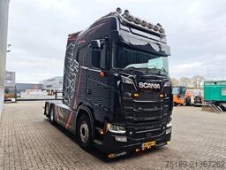 Scania S580 V8 6x2 Longline Showtruck!