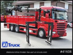 SCANIA R400, HIAB XS 166-3 Lift-Lenkachse
