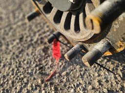 SAF B19-19K / SBK1937-11S/TRAILER AXLE /SINGLE TIRE...