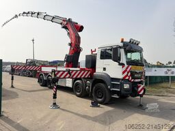 MAN TGS 41.440 8x4 + (45m!) CRANE FASSI F2150 RAL 8...