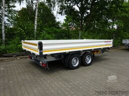 Möslein TTD 11 Weiß  neuer Tandem 3- Seitenkipper Tieflader-- Neufahrzeug --