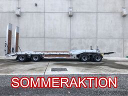 Möslein T 4 VB H1 neuer 4 Achs Tieflader hydraulischen Rampen
