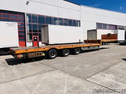 Möslein STO 3 Schwebheim  3 Achs Satteltieflader Plato 45 t GGfür Fertigteile, Baumaschinen oder Container