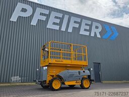 Haulotte Compact 12DX Diesel, 4x4 Drive, 12m Working Height