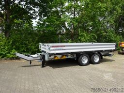 Möslein TTD11 weiß  neuer Tandem 3- Seitenkipper Tieflader-- Neufahrzeug --