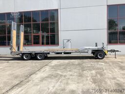 Möslein T 3-6 VB  3 Achs Tieflader- Anhänger, Verbreiterung