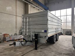Möslein TTD 19 AB  19 t Tandemkipper Tieflader, Breitbereifung 2 x Aufsatzbordwänden-- Neufahrzeug --
