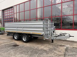 Möslein TTD 19 AB  19 t Tandemkipper Tieflader, Breitbereifung Aufsatzbordwänden-- Neufahrzeug --