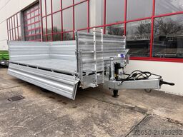 Möslein TTD 19 AB  19 t Tandemkipper Tieflader, Breitbereifung Aufsatzbordwänden-- Neufahrzeug --