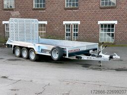 Brian James Trailers GENERAL PLANT 551-4018-35-3-12 | TRIDEM | SCHWERLASTRAMPE 400X180CM 3500KG BAUMASCHINENANHÄNGER | SCHWARZ
