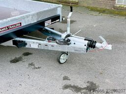 Brian James Trailers GENERAL PLANT 551-4018-35-3-12 | TRIDEM | SCHWERLASTRAMPE 400X180CM 3500KG BAUMASCHINENANHÄNGER | SCHWARZ