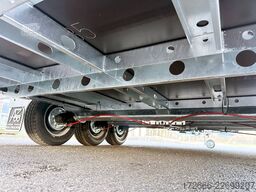 Brian James Trailers GENERAL PLANT 551-4018-35-3-12 | TRIDEM | SCHWERLASTRAMPE 400X180CM 3500KG BAUMASCHINENANHÄNGER | SCHWARZ