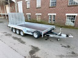 Brian James Trailers GENERAL PLANT 551-4018-35-3-12 | TRIDEM | SCHWERLASTRAMPE 400X180CM 3500KG BAUMASCHINENANHÄNGER | SCHWARZ