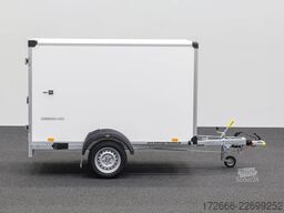 Humbaur HK 132513-15P | DOPPELFLÜGELTÜR 251X132X152CM 1300KG KOFFERANHÄNGER