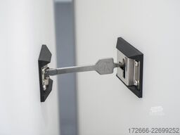 Humbaur HK 132513-15P | DOPPELFLÜGELTÜR 251X132X152CM 1300KG KOFFERANHÄNGER