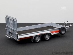 Brian James Trailers GENERAL PLANT 551-4017-35-2-13 | SCHWERLASTRAMPE 400X170CM 3500KG BAUMASCHINENANHÄNGER | SCHWARZ