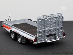 Brian James Trailers GENERAL PLANT 551-4017-35-2-13 | SCHWERLASTRAMPE 400X170CM 3500KG BAUMASCHINENANHÄNGER | SCHWARZ