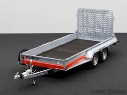 Brian James Trailers GENERAL PLANT 551-4017-35-2-13 | SCHWERLASTRAMPE 400X170CM 3500KG BAUMASCHINENANHÄNGER | SCHWARZ