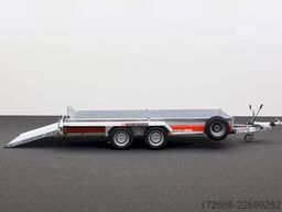 Brian James Trailers GENERAL PLANT 551-4017-35-2-13 | SCHWERLASTRAMPE 400X170CM 3500KG BAUMASCHINENANHÄNGER | SCHWARZ