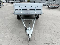 Martz MAXI 264 I RAMPE 264X126X40CM 750KG TIEFLADER | DEICHSEL KLAPPBAR