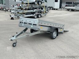Martz MAXI 264 I RAMPE 264X126X40CM 750KG TIEFLADER | DEICHSEL KLAPPBAR