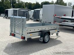 Martz MAXI 264 I RAMPE 264X126X40CM 750KG TIEFLADER | DEICHSEL KLAPPBAR