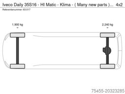 Iveco Daily 35S16 - HI Matic - Klima - ( Many new par...