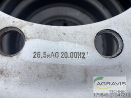  KOMPLETTRÄDER 4x 650/55 R26,5