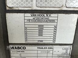 Van Hool 20FT/30FT ADR CHASSIS / galvanized / BPW DRUM /...