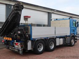 Scania G480 6X4LB/ HIAB 244 5 24T/ 3 PEDAL/ RETARDER/