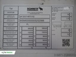 SCHMITZ CARGOBULL SKO FP 60 Smart