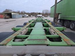 WIELTON Containerchassis mit Heckausschub, Heckausschub