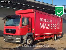 MAN TGM 15.250 4X2 16tonner Curtainsides 2500kg Lad...