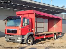 MAN TGM 15.250 4X2 16tonner Curtainsides 2500kg Lad...