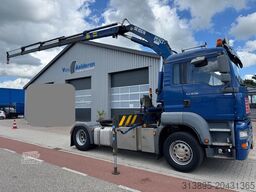 MAN TGA 18.310, Crane Pesci SE155N/4, Manual Kran, ...